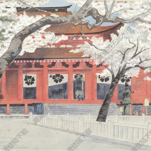 德力富吉郎版畫作品7高清下載