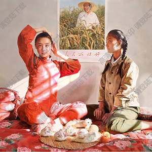 王國斌油畫_如花歲月_高清大圖下載