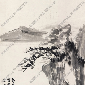 陳半丁國(guó)畫作品 意筆山水 高清下載