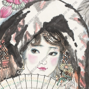 劉文西國(guó)畫(huà) 傣族姑娘 高清大圖下載