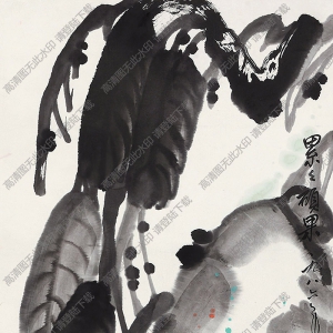 劉文西國(guó)畫(huà) 枇杷累累 高清大圖下載