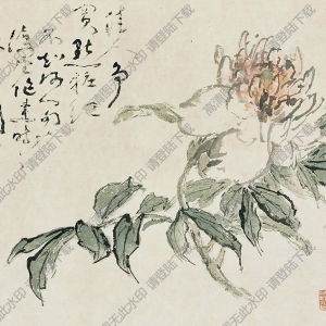 高劍父國(guó)畫 花卉2 高清大圖下載