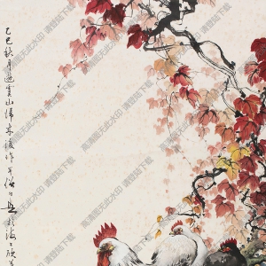 黃幻吾國(guó)畫 大吉圖 高清大圖下載