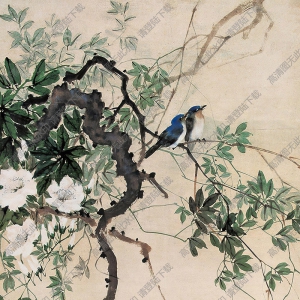 黃幻吾國(guó)畫 花鳥3 高清大圖下載