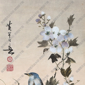 黃幻吾國(guó)畫 花鳥精神 高清大圖下載