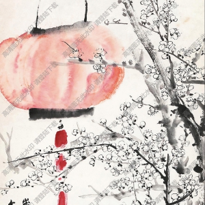張大壯國(guó)畫作品 歲朝一枝春 高清下載