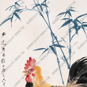 江寒汀國(guó)畫 大吉圖 高清大圖下載