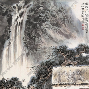 蕭平國(guó)畫作品 山水2 高清下載
