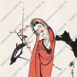 劉旦宅國畫 紅樓夢人物2 高清大圖下載