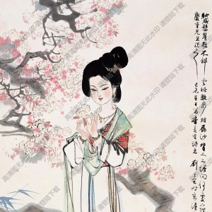 劉旦宅國畫作品 唐人詩意 高清下載