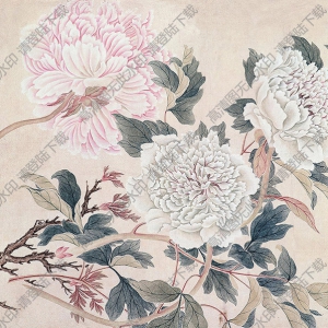 陸抑非國(guó)畫 富貴花開(kāi) 高清大圖下載