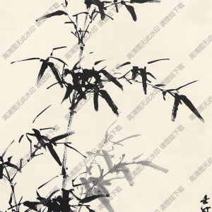 董壽平國畫 風(fēng)竹 高清大圖下載