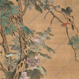 林良國(guó)畫(huà) 花鳥(niǎo)圖 高清大圖下載