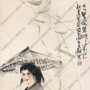 周昌谷國畫 春聲 高清大圖下載