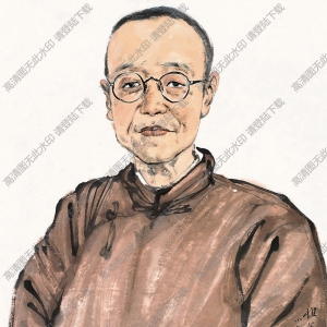 周昌谷國(guó)畫(huà)作品 人物小像 高清下載