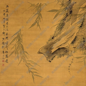 華巖國(guó)畫(huà)作品 雨后鴨戲圖 高清下載