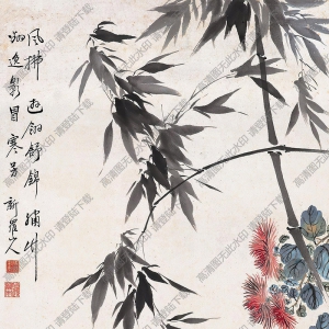 華巖作品 摹華喦花鳥(niǎo) 高清大圖下載