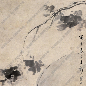 華巖作品 賞秋圖 高清大圖下載