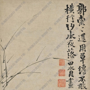 徐渭國(guó)畫(huà)作品 雙蟹圖 高清下載
