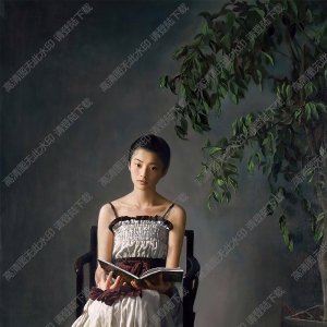 張飛作品 西風碧樹 高清大圖下載