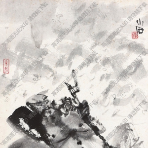 傅小石國(guó)畫(huà) 羅漢圖 高清大圖下載