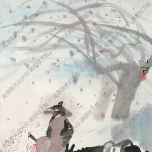 傅小石國(guó)畫(huà)作品 俠客圖 高清下載