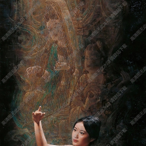 李卓油畫作品 弦音 高清下載