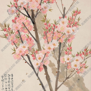 陳樹人國(guó)畫 春色 高清大圖下載