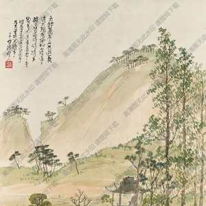 陳樹(shù)人作品 蘭亭 高清大圖下載