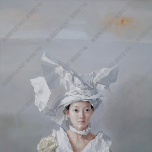 曾傳興油畫作品 紙新娘 灰色天際 高清下載