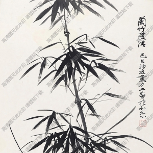 劉力上國(guó)畫(huà) 蘭竹雙清 高清大圖下載