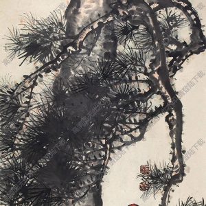 陳佩秋國(guó)畫作品 啄木鳥 高清下載