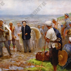 高虹油畫_轉戰(zhàn)陜北_高清大圖下載
