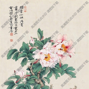 劉力上國(guó)畫(huà) 白頭富貴 高清大圖下載