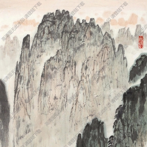 黃養(yǎng)輝國(guó)畫(huà) 黃山風(fēng)景 高清大圖下載