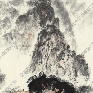 黃養(yǎng)輝國(guó)畫(huà)作品 山水有清音 高清下載