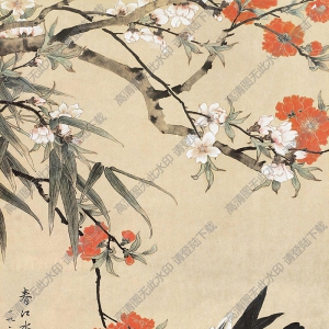 陳之佛國(guó)畫 春暖水鴨 高清大圖下載