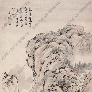 錢維城國畫 山水畫5 高清大圖下載