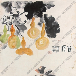 蔡鶴汀國(guó)畫作品 依樣 高清下載