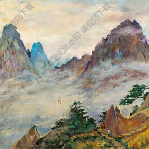 費(fèi)以復(fù)油畫(huà) 風(fēng)景5 高清大圖下載
