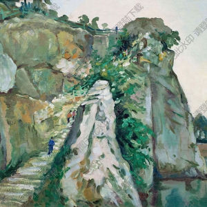 費(fèi)以復(fù)油畫(huà) 雞公山 高清大圖下載