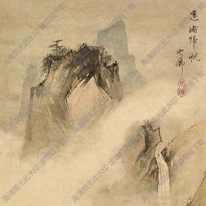 胡也佛國畫 遠(yuǎn)浦歸帆 高清大圖下載