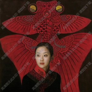 陳衍寧油畫_等待藍天_高清大圖下載