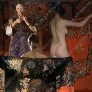 陳衍寧油畫_紅狀_高清大圖下載