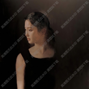 陳衍寧油畫_靜待_高清大圖下載
