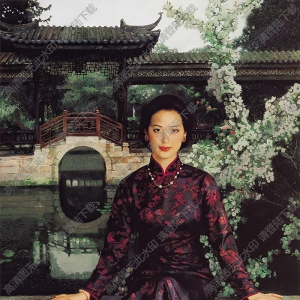 陳衍寧油畫_橋影靜靜_高清大圖下載