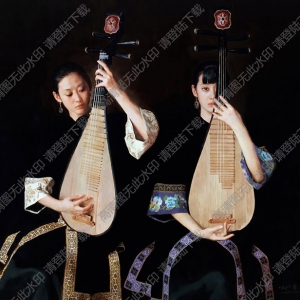 陳衍寧油畫_相知_高清大圖下載