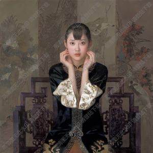陳衍寧油畫_遠去的風(fēng)華_高清大圖下載