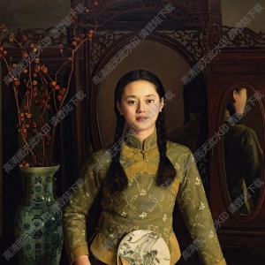 楊飛云人物油畫(huà) 遺韻 高清大圖下載