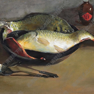 戴澤油畫(huà) 魚(yú) 高清大圖下載